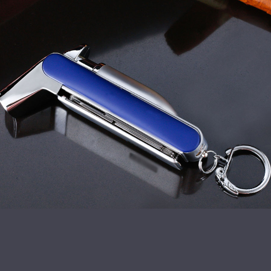 Bật Lửa Kiêm Móc Khóa Khò 2 Tia Cực Mạnh BCZ-110