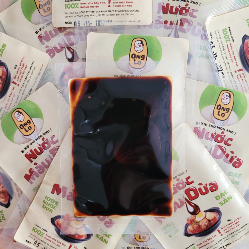 Nước Màu Dừa Ông Lọ Gói 15g