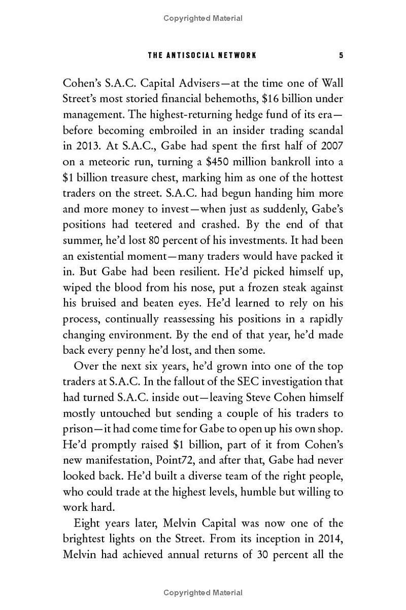 The Antisocial Network: The Gamestop Short Squeeze And The Ragtag Group Of Amateur Traders That Brought Wall Street To Its Knees