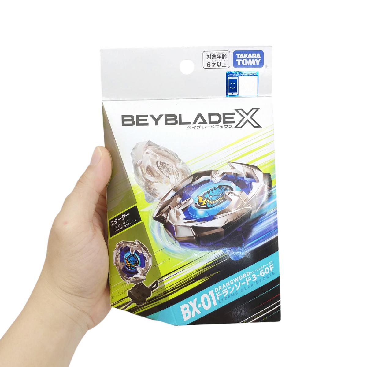 Con Quay BX-01 Starter Dran Sword 3-60F - Beyblade X 910381