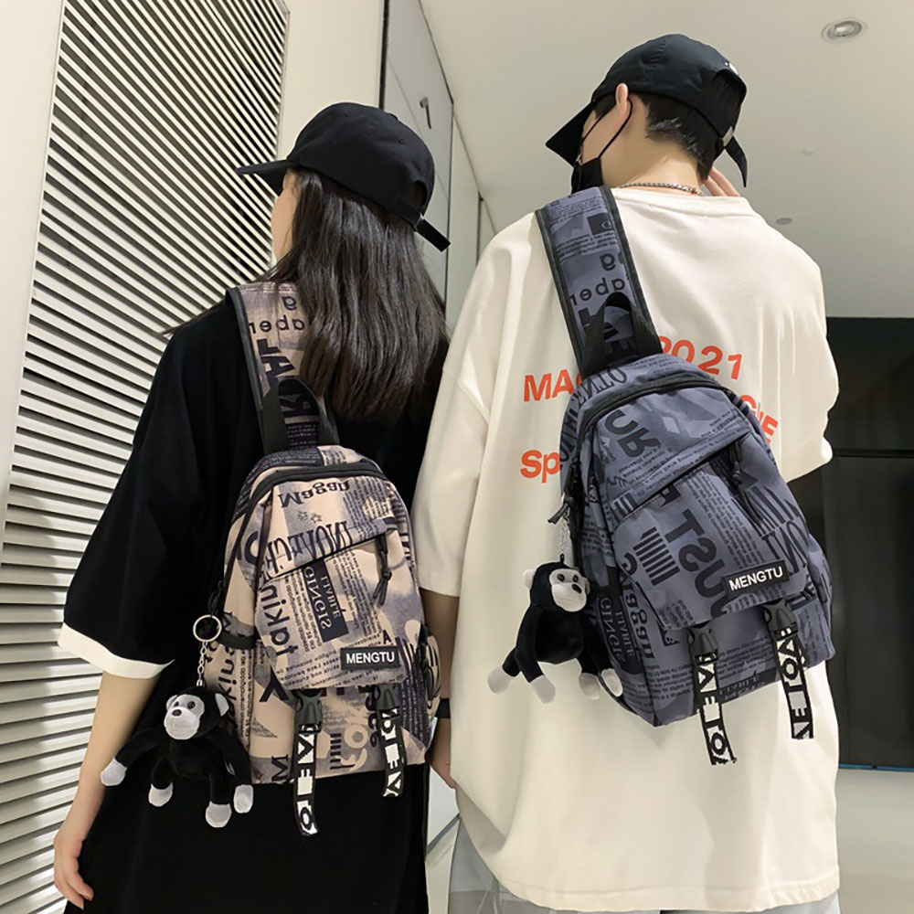 Túi đeo chéo - đeo ngực Ulzzang T0175 chống thấm nước unisex nam nữ phong cách thời trang cá tính