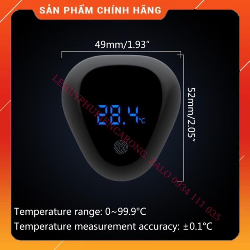 Nhiệt Kế LCD AQUABLUE Dán Ngoài Thành Hồ, Cảm Ứng Vân Tay , Nhỏ Gọn Độ Chính Xác Cao Sau 10 Phút