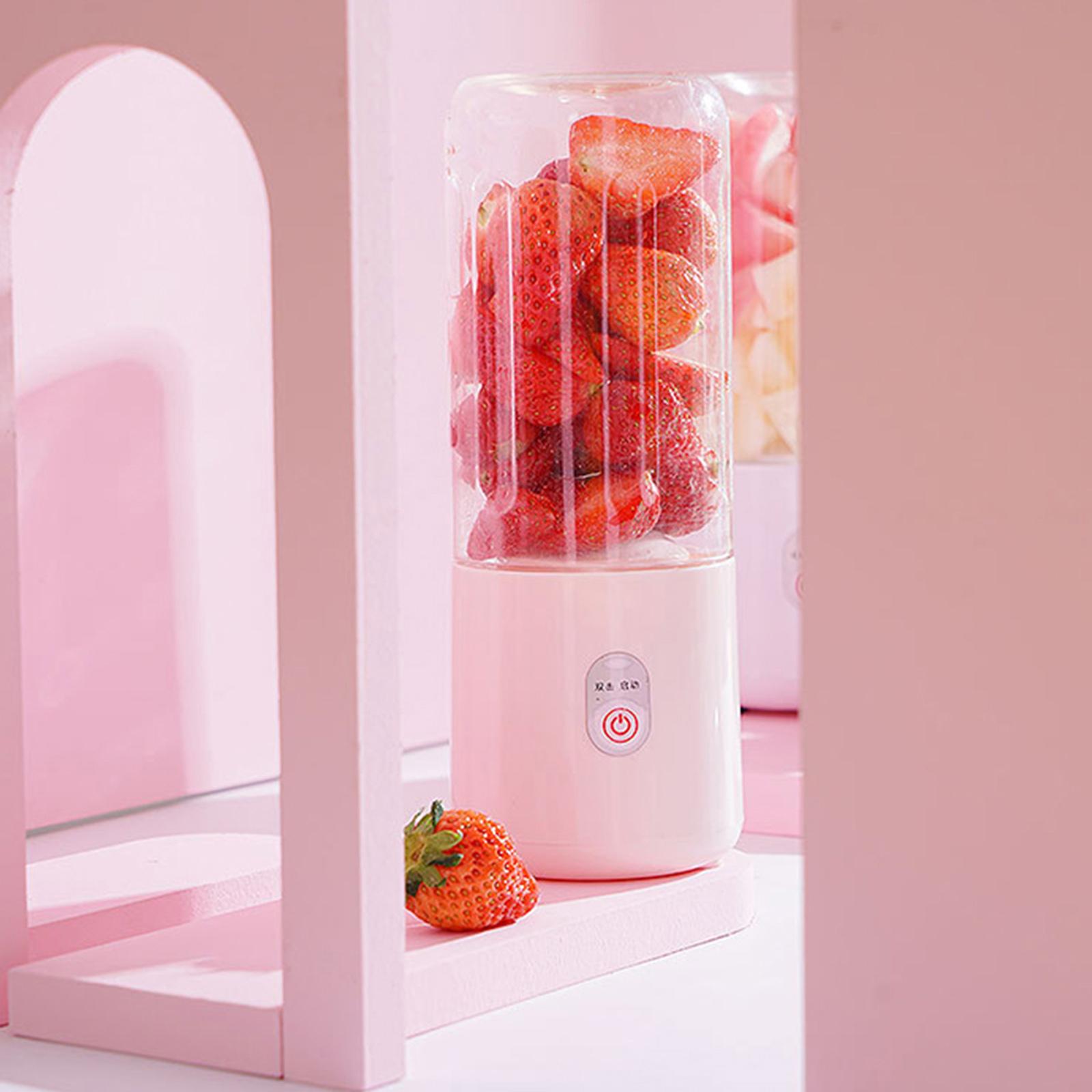Portable Blender USB Juicer Cup Fruit Mixing Rechargeable for Travel