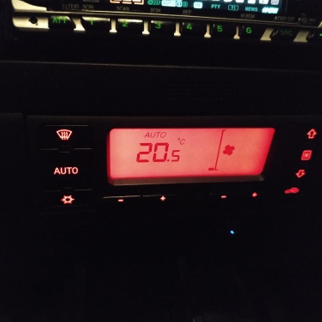LCD Display for / Car Air Conditioning Control Unit Pixel Repair