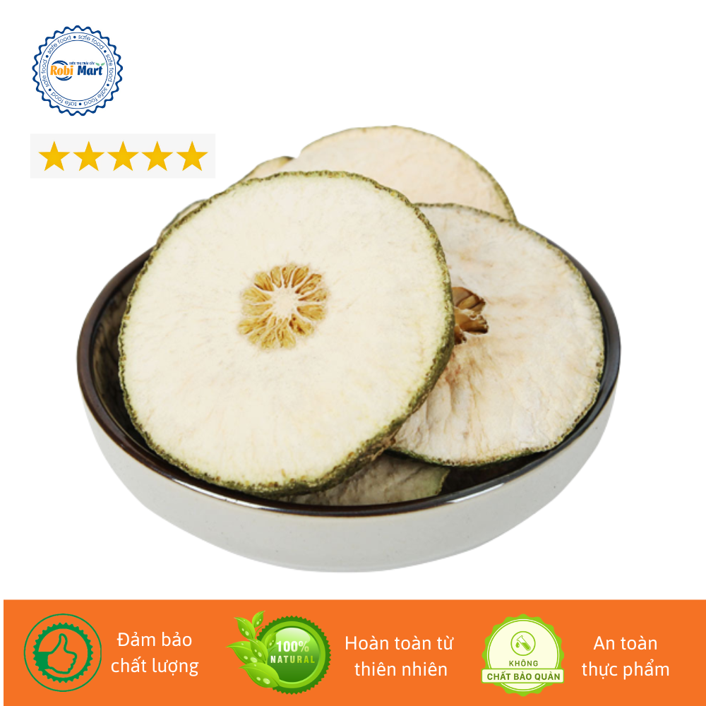 Bưởi thái lát sấy lạnh robimart gói 250g