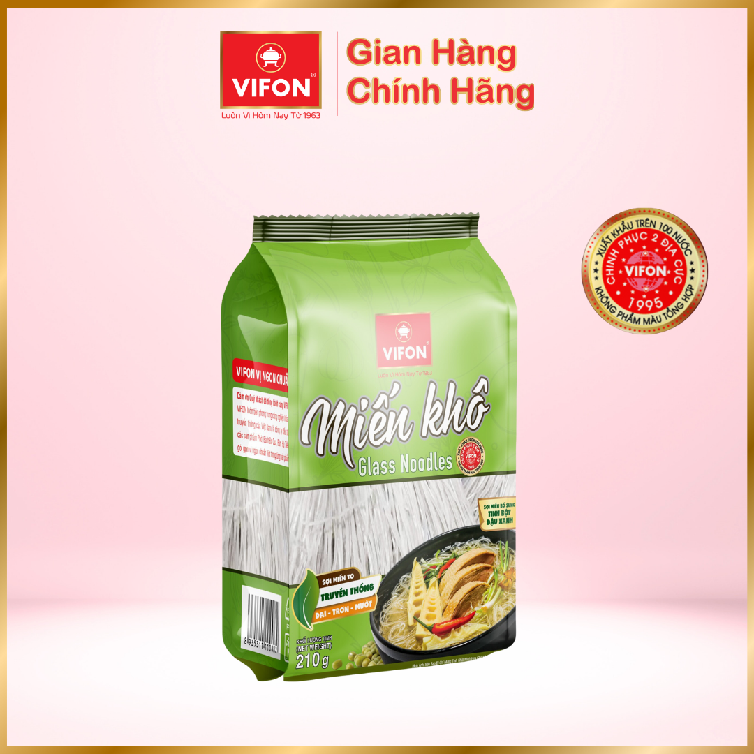 Thùng 12 gói Miến Khô VIFON 210gr/gói