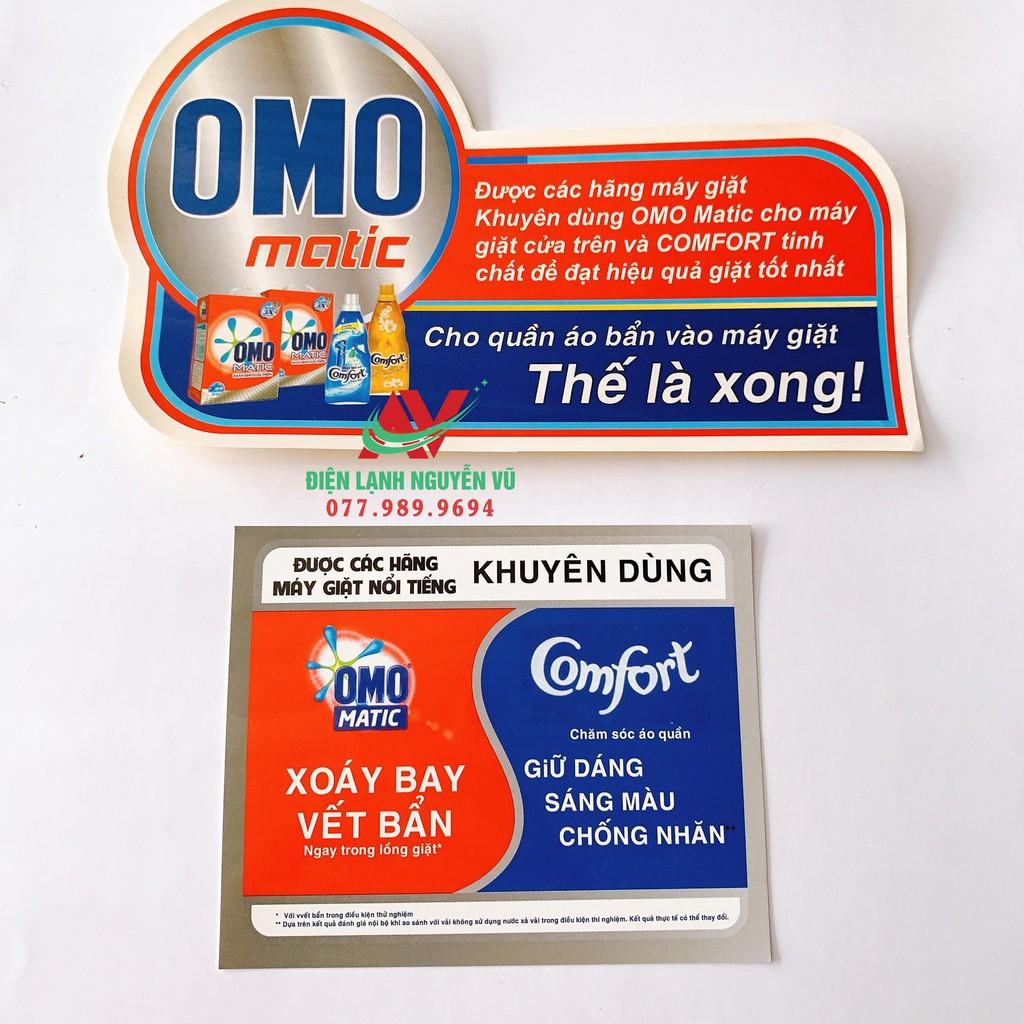 TEM DÀNH CHO MÁY GIẶT OMO