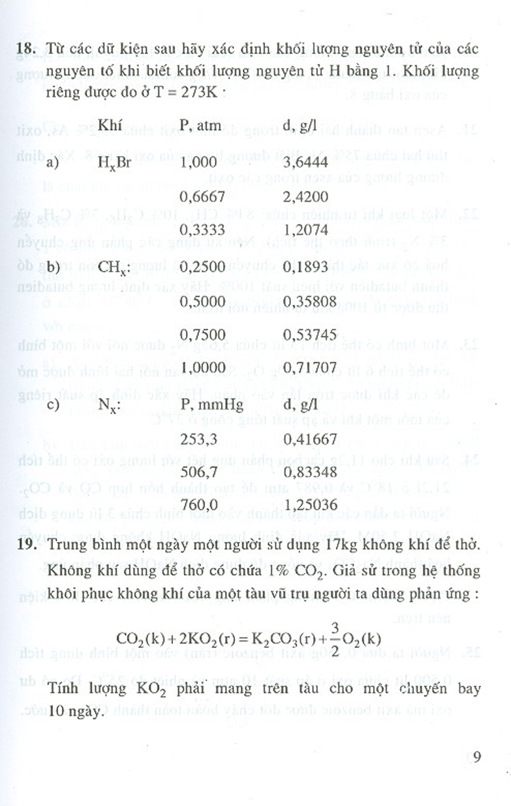 Bài Tập Cơ Sở Lí Thuyết Các Quá Trình Hóa Học