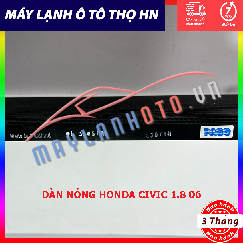 Dàn  nóng Honda Civic 1.8 2008 Hàng xịn Thái Lan