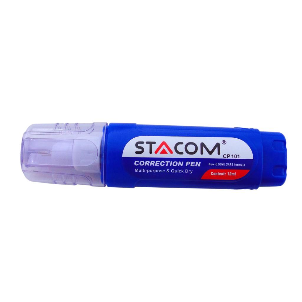 Mua 1 cây bút xóa nước 12ml STACOM /CP101 tặng 1 tẩy siêu sạch ER105B