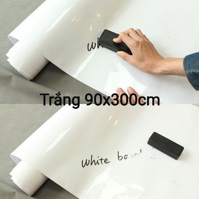 BẢNG VIẾT DÁN TƯỜNG BẰNG NHỰA PVC LOẠI 90X300CM