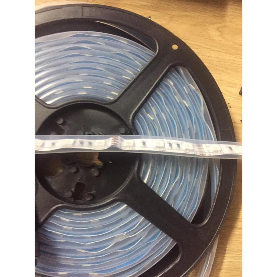 Cuộn 5M led dây RGB 5050 bọc vỏ nhựa PVC chống va đập chống nước