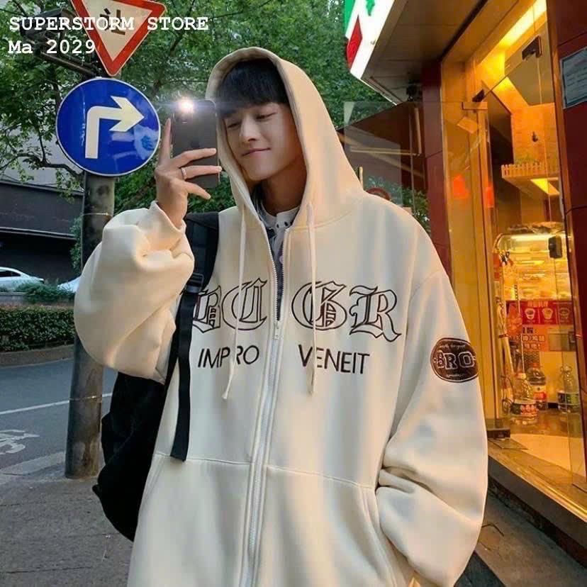 Áo Khoác Hoodie Nỉ Nam Nữ Đi Theo Phong Cách Form Rộng Siêu Đẹp HinhfIn Sắc Nét Chất Liệu Vải Áo Dày Dặn Mềm Mịn Hàng Hot Trend HTM FASHION