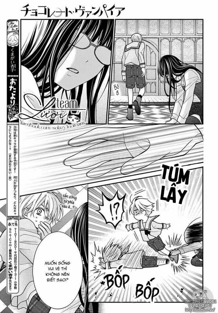 máu của cậu chỉ thuộc về mình tớ... chapter 15 21