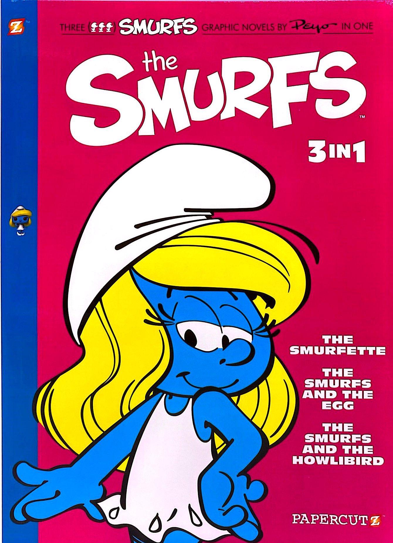 Sách ngoại văn: The Smurfs 3-In-1 #2 - The Smurfs And The Egg, And The Smurfs And The Howlibird
