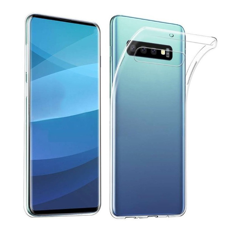 Ốp lưng cho Samsung Galaxy S10 Plus dẻo, trong suốt