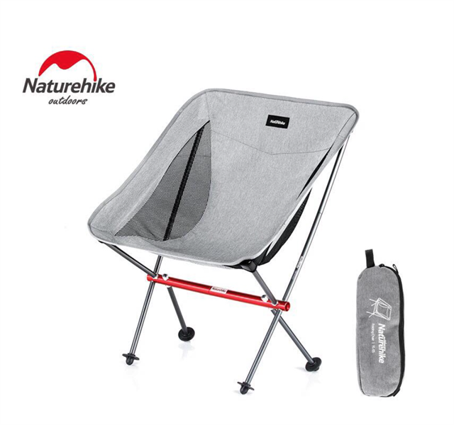 Ghế xếp dã ngoại siêu nhẹ Naturehike NH18Y050-Z - Màu xám