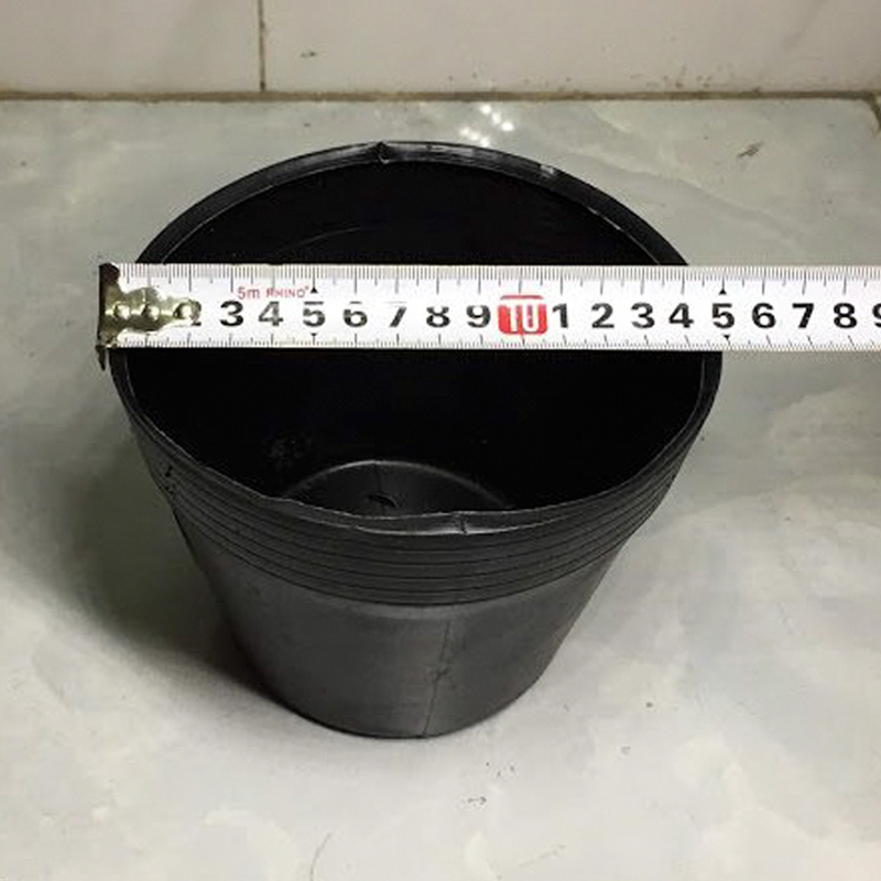 500 Chậu nhựa C6 trồng cây và ươm cây giống miệng.cao 15x14 cm -077100