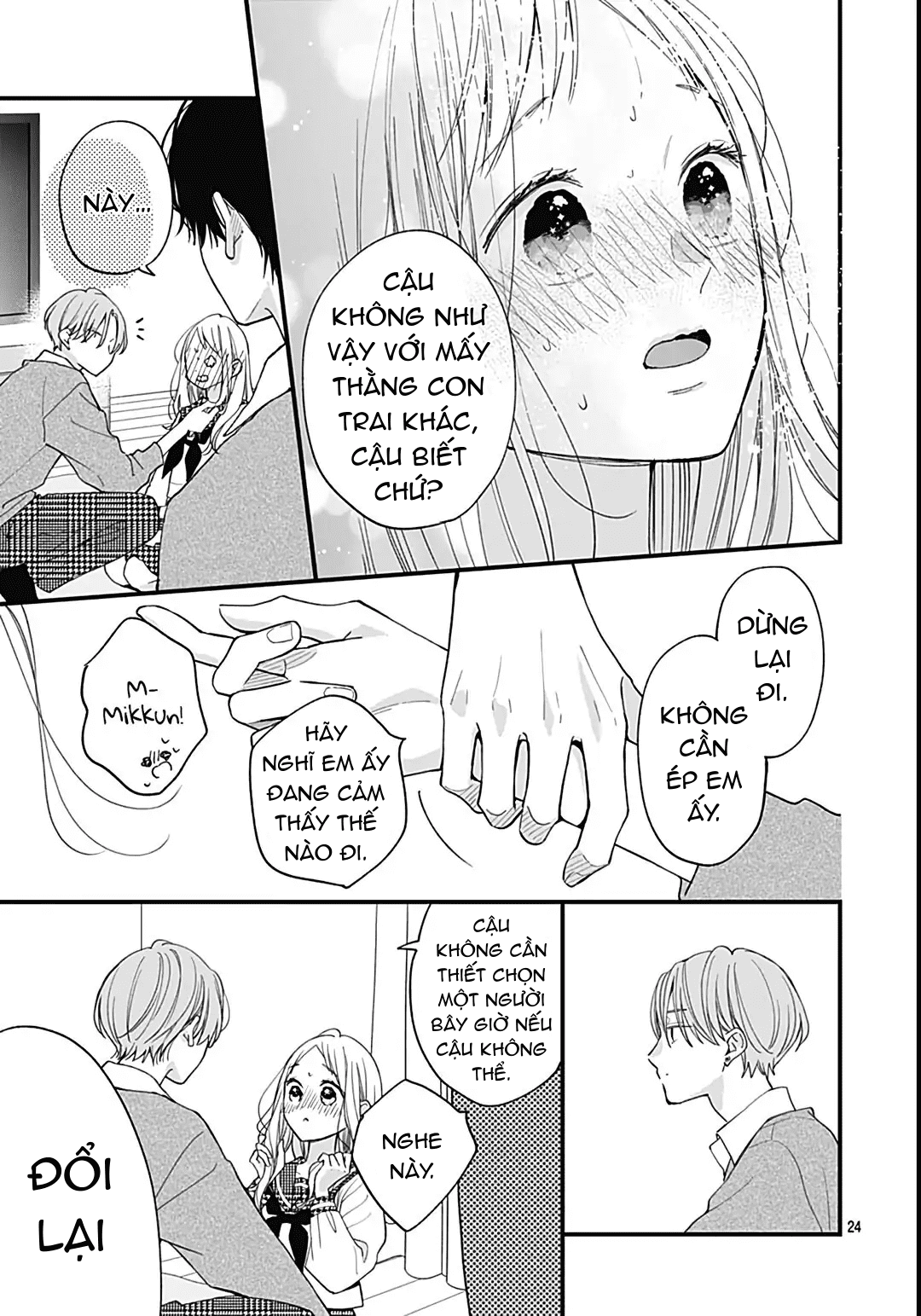 chuyện tình của ba người bạn thanh mai trúc mã chapter 4.2 11