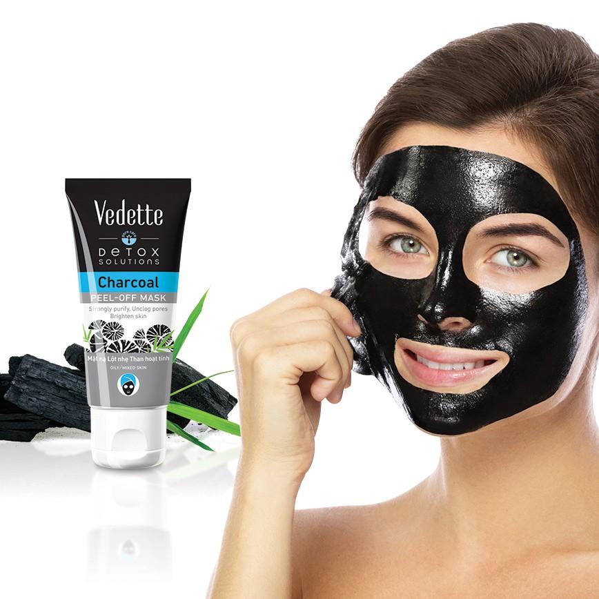 Mặt nạ lột nhẹ Vedette Than hoạt tính 50ml