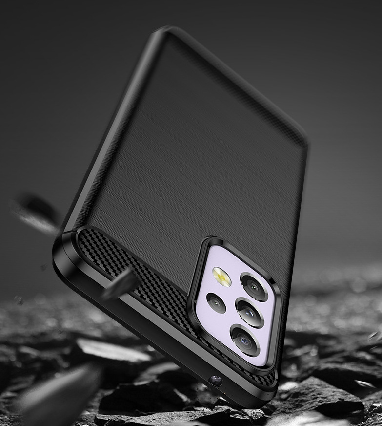 Ốp lưng chống sốc Vân Sợi Carbon cho Samsung Galaxy A33 - Hàng nhập khẩu