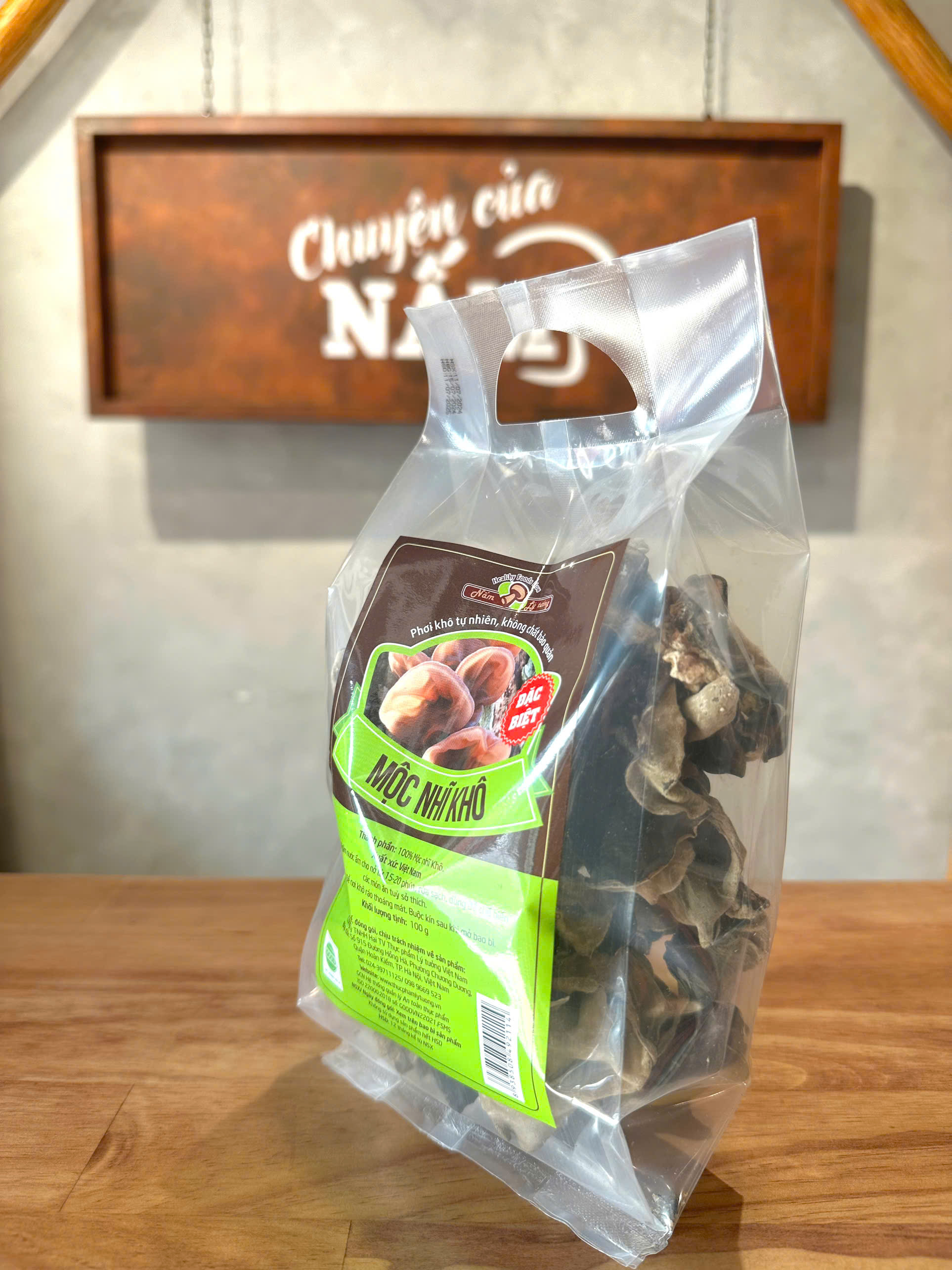 Mộc Nhĩ Khô Lý Tưởng, Nấm Mèo Khô Lý tưởng 100g