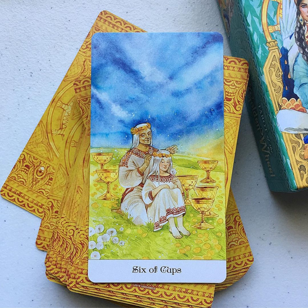 Bộ Bài Tarot Tarot of the Golden Wheel New Đẹp