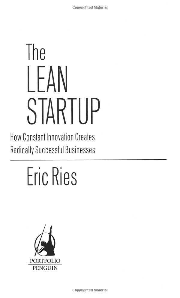 The Lean Startup