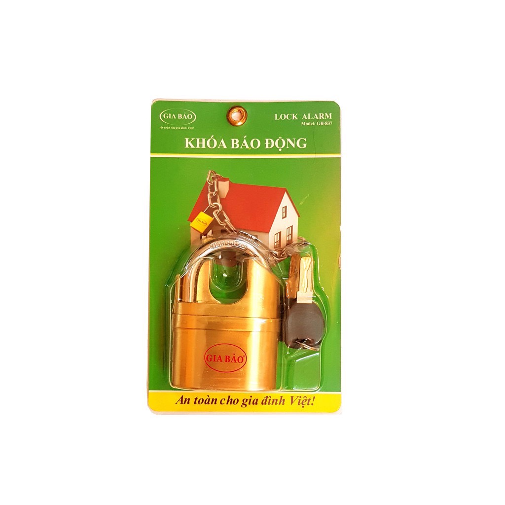 Ổ khóa báo động chống trộm chống cắt