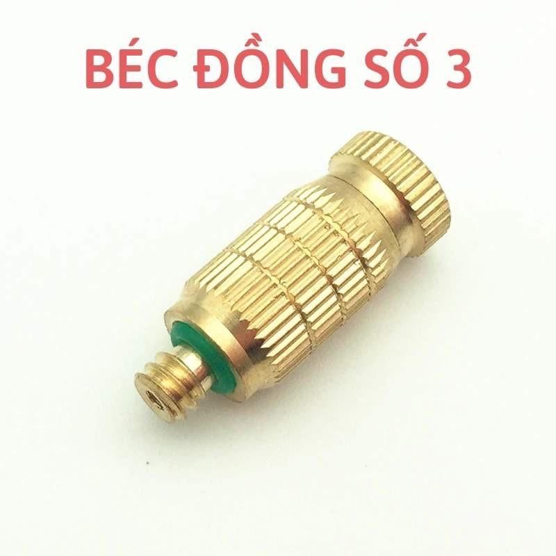 Béc phun sương đồng làm mát quán cafe-quán ăn-sân vườn-ngoài trời-Hàng loại 1