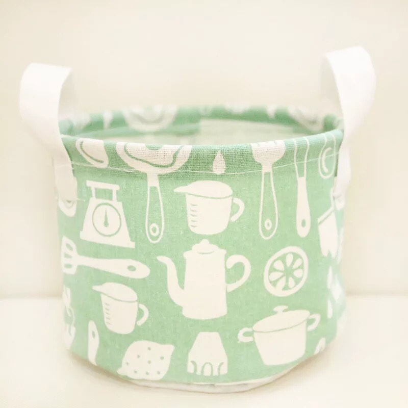 Giỏ Vải, Túi Vải, Sọt Vải Để Đồ 14cm x 18cm