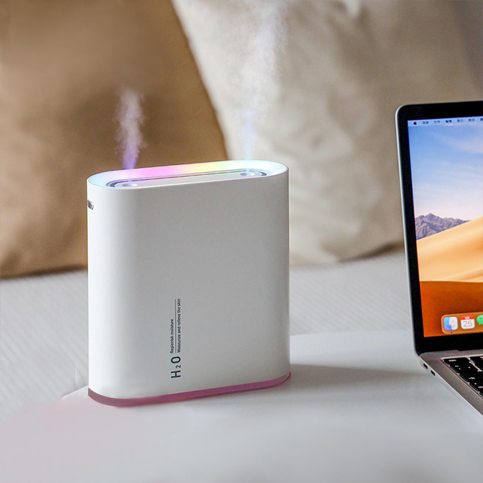 1000ML Mist Humidifier Type-C Charging Port Large Capacity Cool Mist Humidifier for Office
