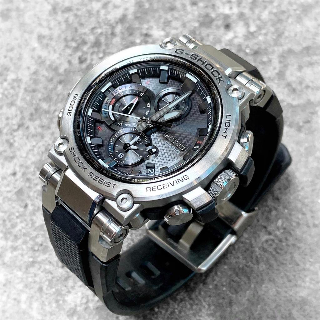 Đồng Hồ Nam Dây Nhựa G-SHOCK MTG-B1000-1A KÍNH SAPHIRE | NĂNG LƯỢNG MẶT TRỜI | MTG-B1000-1ADR