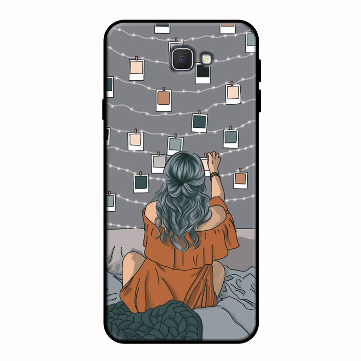 Ốp lưng điện thoại Samsung Galaxy J7 Prime viền dẻo TPU BST Cô Nàng Cá Tính Mẫu 8