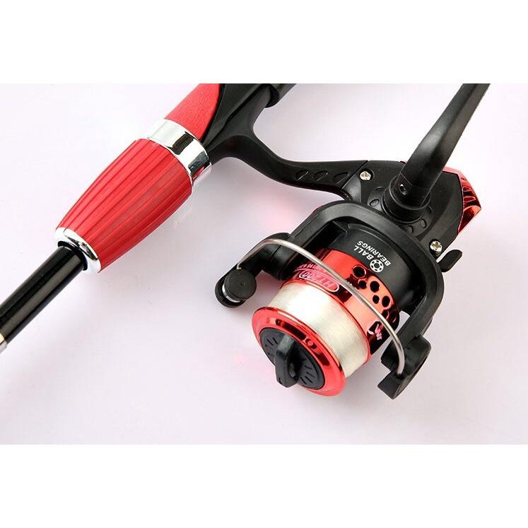 Carbon Fiber Rod Superhard Boat Fly Lure Fishing Rod With Fishing Reel Set Fishing Tackle Rod Combo