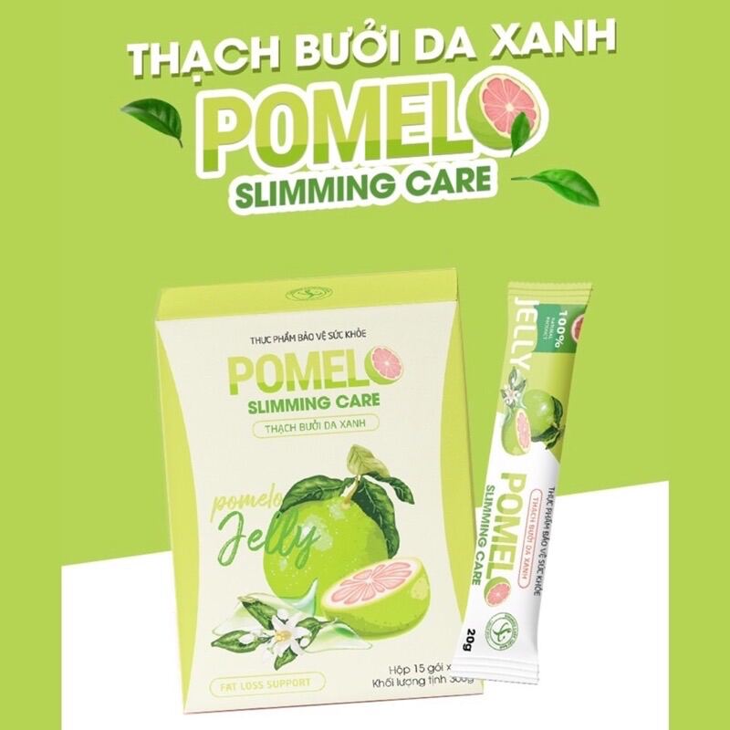 Thạch bưởi da xanh Pomele Slimming care hỗ trợ giảm cân