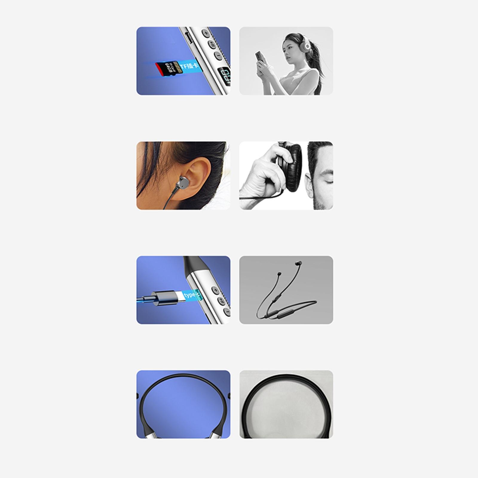 Bluetooth 5.0 Earbuds In-Ear Neckband Headphones