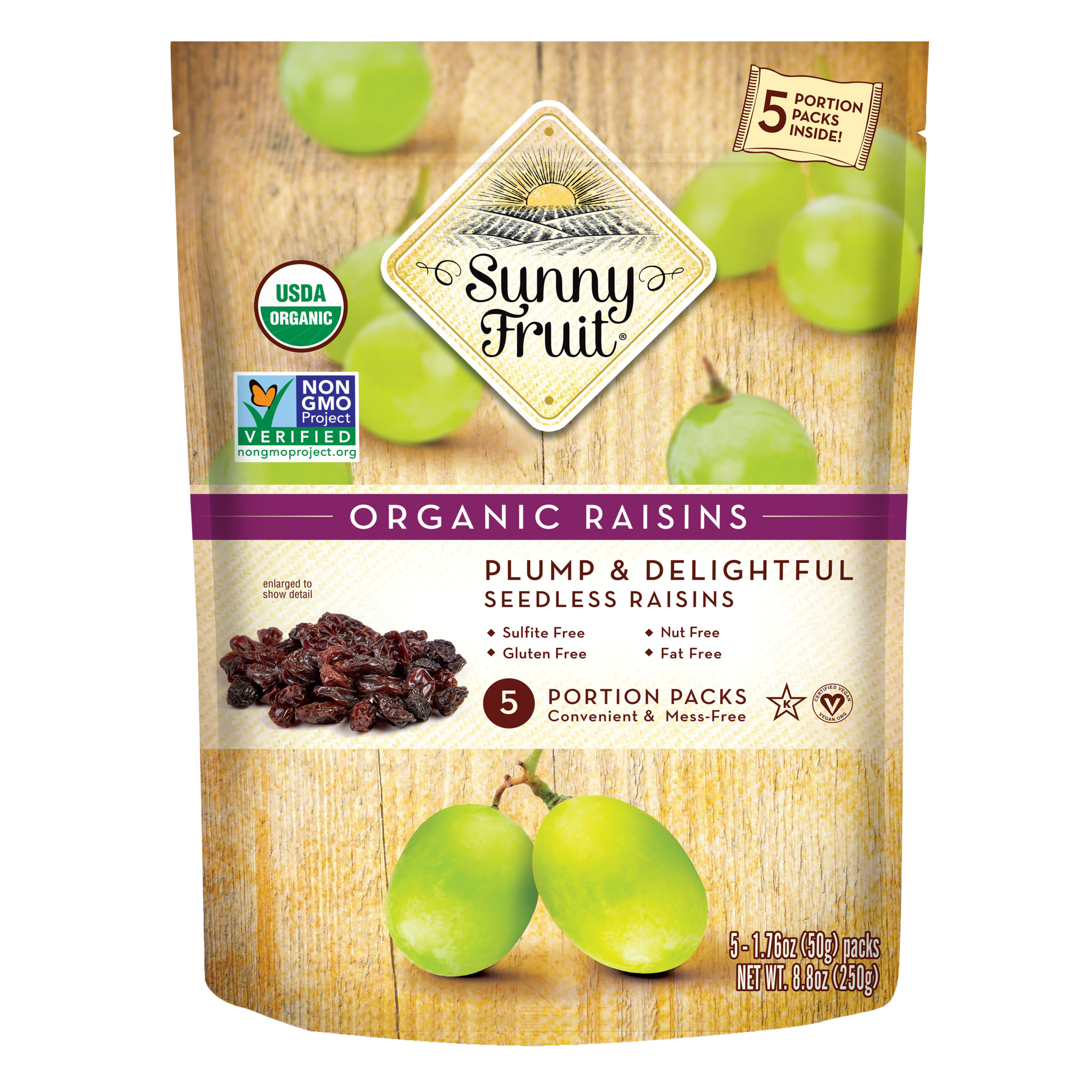 Trái cây sấy hữu cơ Sunny Fruit Organic