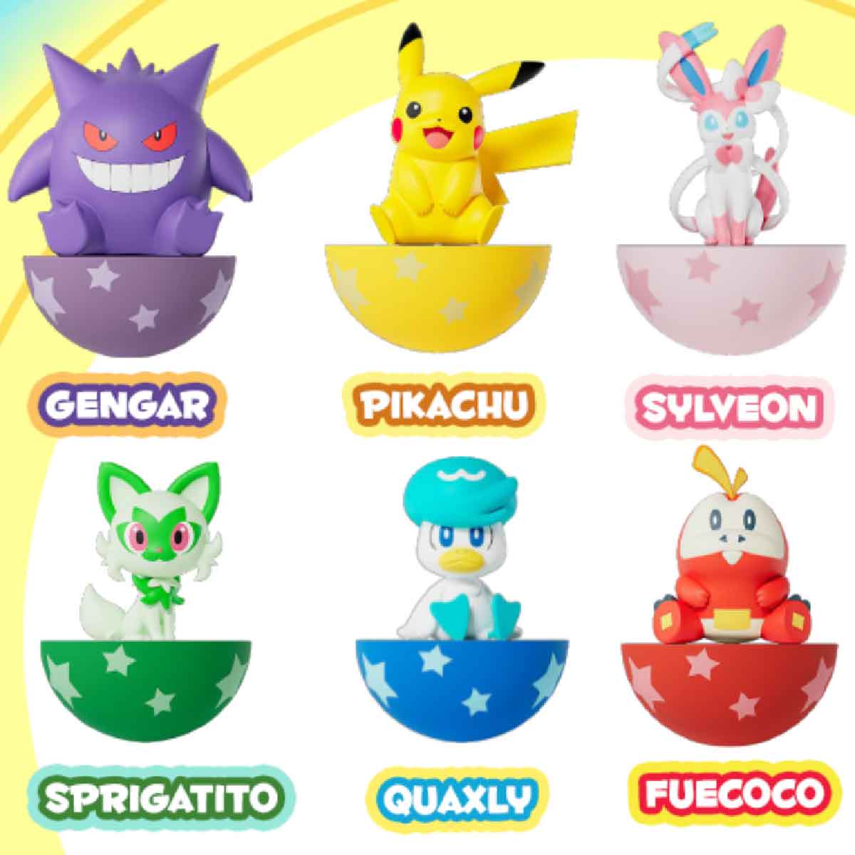 Đồ Chơi Mô Hình Pokemon Lật Đật - Sprigatito POKEMON TOYS SPRIGATITO/LBW24001