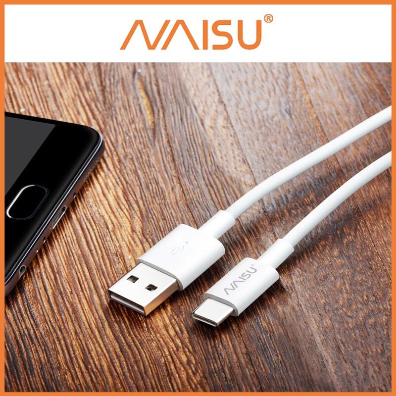 Cáp Sạc Type C Truyền Dữ Liệu 5A Dài 1M Màu Trắng Cho Android ID – 1815 - Hàng nhập khẩu