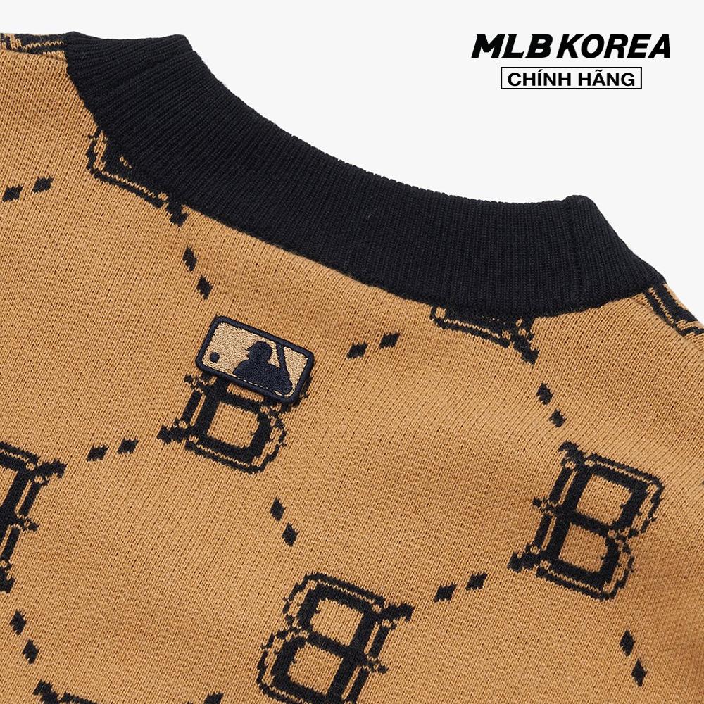 MLB - Áo khoác cardigan phom suông Dia Monogram All Over 3AKCM0224