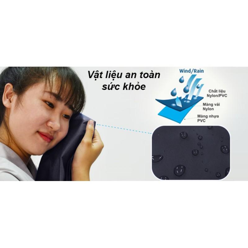 Bộ áo mưa ECO xanh dương tiện ích