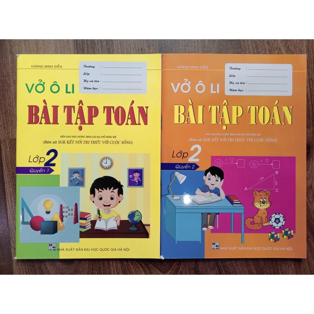 Sách - Vở ô li bài tập toán lớp 2 - Quyển 1