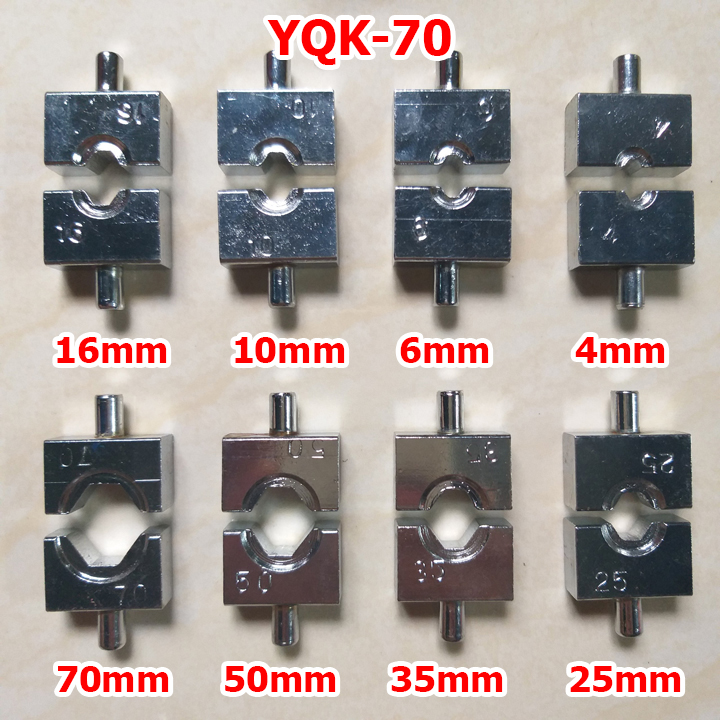 Khuôn ép cos cho kìm thủy lực YQK-70 6mm