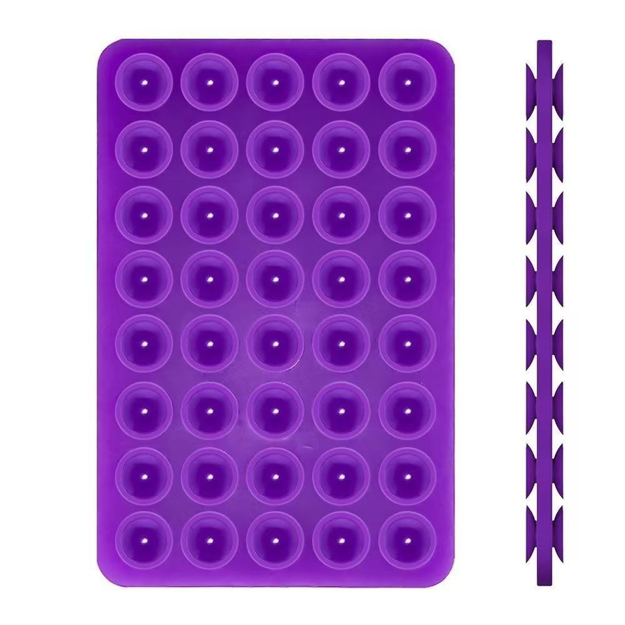 Miếng Dán Silicon Hít Điện Thoại 40 Giác Hút, Đế Hít Chân Không Đa Năng Gắn Tường, Gương, Kính Hỗ Trợ Quay Phim Chụp Ảnh