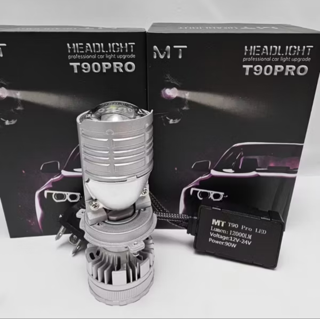 BÓNG ĐÈN PHA LED MT90PORO CÔNG XUẤT 90W SIÊU SÁNG LẮP XE MÁY ÔTÔ XE ĐIỆN MẪU MỚI CHUẨN