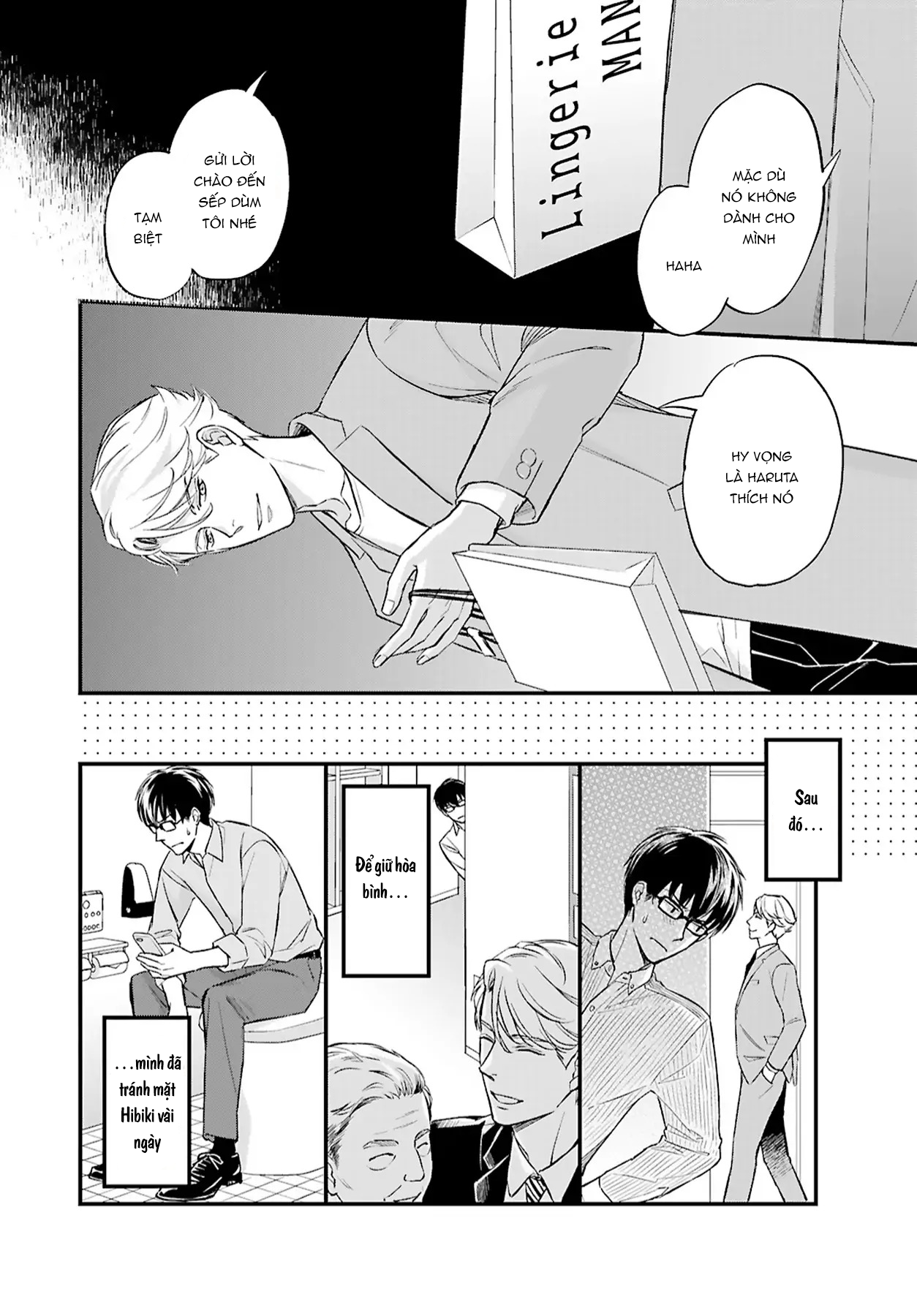 sự lựa chọn giữa tình yêu và đồ lót chapter 3 14