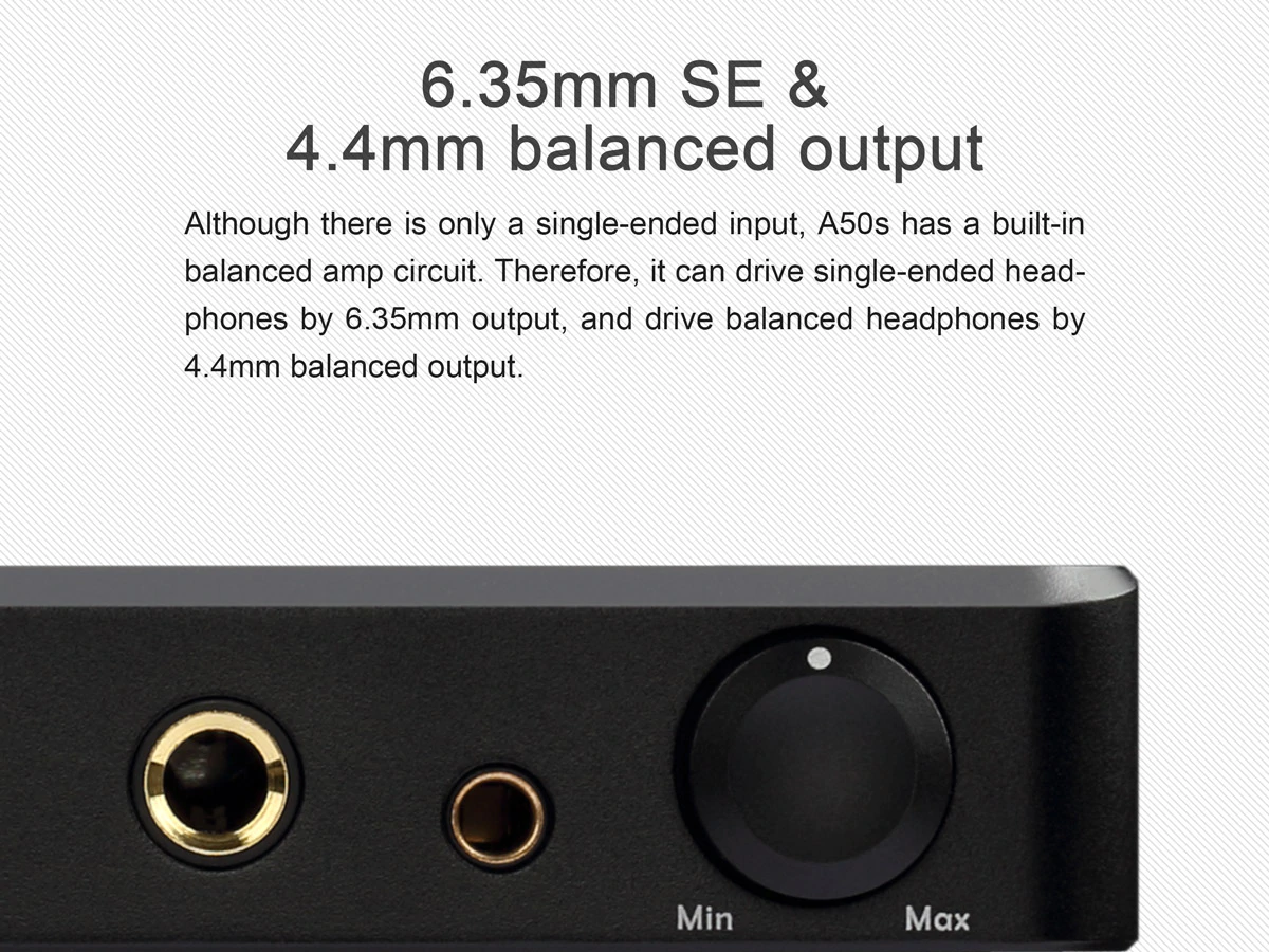 Bộ Khuếch Đại Âm Thanh Tai Nghe Topping A50s (Headphone Amplifier) - Hàng Chính Hãng