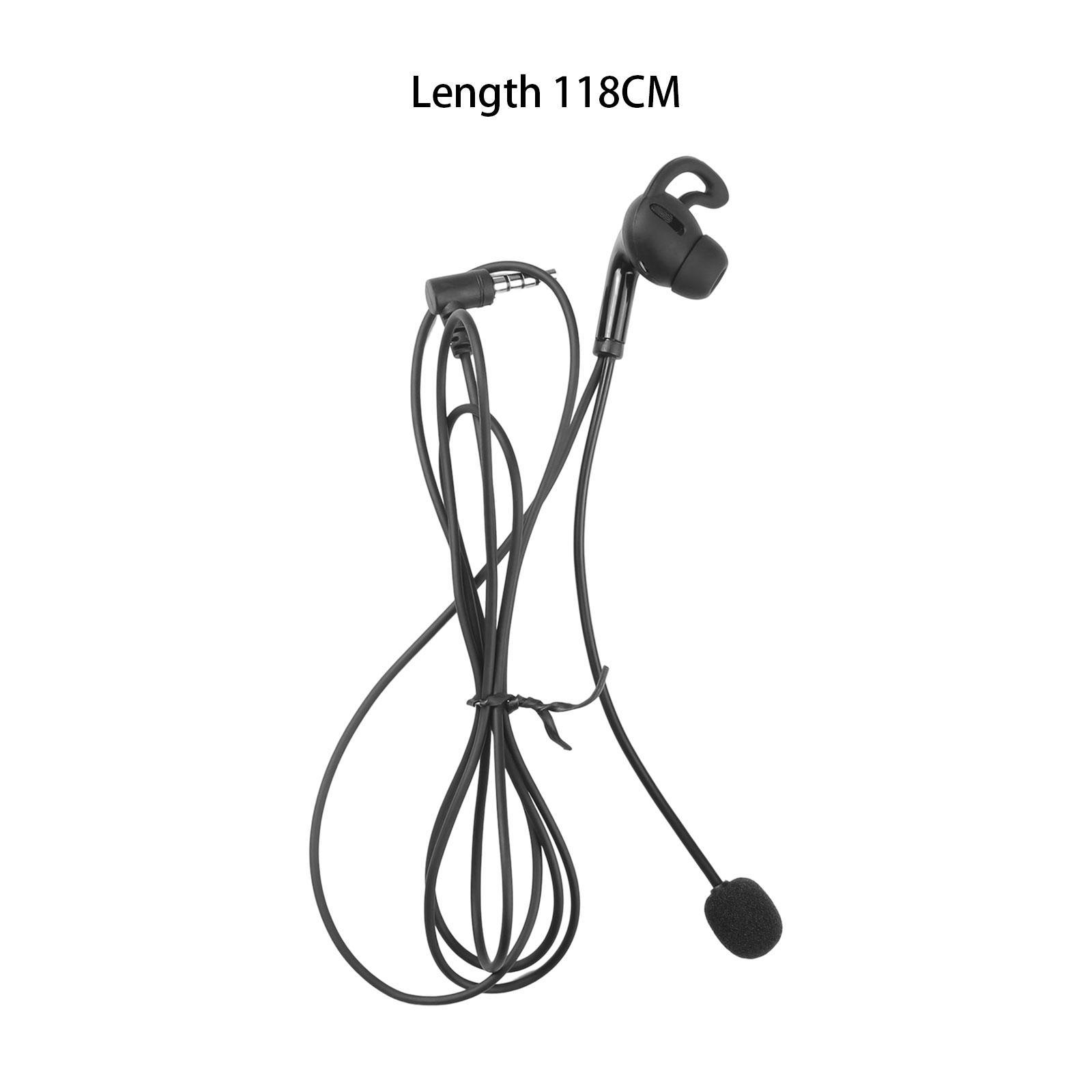 Referee Single Ear Earphone Wired USB Earphones for Sports Smartphone Driver
