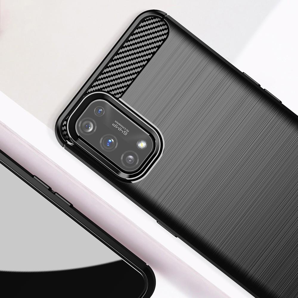 Ốp lưng cho Realme 7 7i 7 Pro C17 8 8 Pro Q2 Pro dẻo carbon phay xước chống sốc chống vân tay
